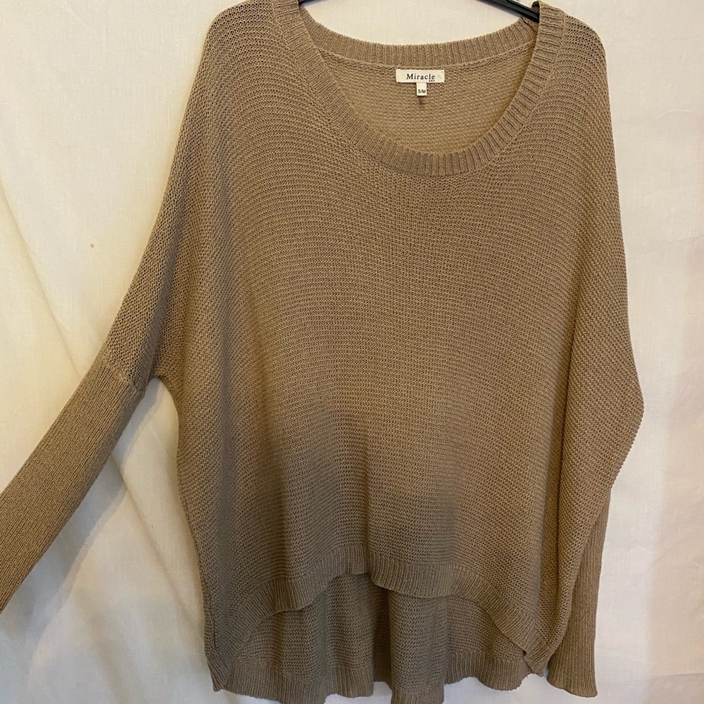 Oversized Knit Sweater